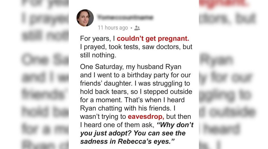 I Couldn’t Get Pregnant for Years — Then I Accidentally Overheard My Husband’s Conversation with His Friends