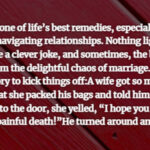 Laughing Through Life: A Collection of Witty Marital Jokes and More