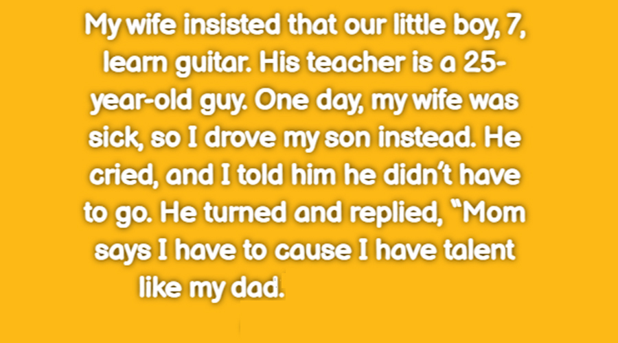 Uncovering the Truth Behind My Son’s Guitar Teacher