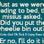 When Domestic Chores Turn Into Comedy Gold: The Wheelie Bin Chronicles