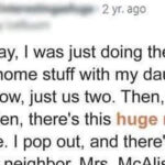 That day, I was just doing the usual home stuff with my daughter