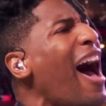 Fans divided on Jon Batiste’s unique National Anthem performance at Super Bowl