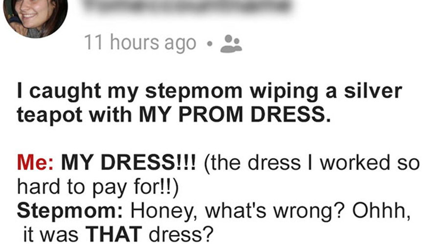 Woman Cuts Her Stepdaughter’s Prom Dress to Pieces — Dad Has Daughter’s Back & Teaches Wife a Lesson