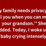 I Refused to Let My MIL Meet My Baby — She Plotted a Cruel Plan