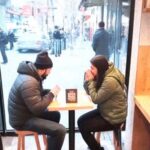 FOLLOWED MY BOYFRIEND AND SAW HIM GIVE A RING TO MY SISTER AT A CAFÉ.
