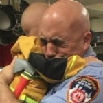 While working as a single mom at a diner, I lost track of my son – his words to a firefighter brought us all to tears