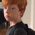 A young child appeared at my home