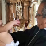 We took our baby to church for his baptism. “This is impossible,” the priest whispered as he cradled the little one in his arms-Story of the day.