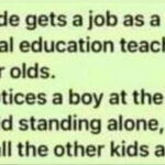 A blonde..