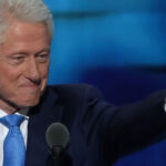 Bill Clinton with tears in their eyes make the sad announcement…