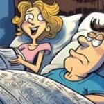 A woman meets with her lover