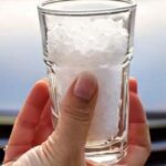 Put a glass of salt in your car
