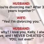 Woman Asks Husband of 30 Years for Divorce Even Though He’d Done Nothing