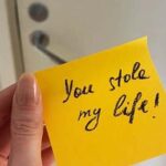I FOUND THIS NOTE TAPED TO MY DOOR & THE NEXT DAY, I RECEIVED A PACKAGE FROM AN ANONYMOUS SENDER.