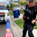 I “PULLED OVER” MY 10-MONTH-OLD IN HER TOY CAR—AND SOMEONE CALLED THE REAL COPS