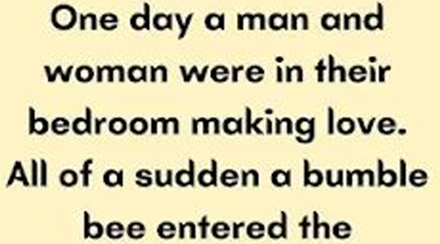 A bee went into my vagina!