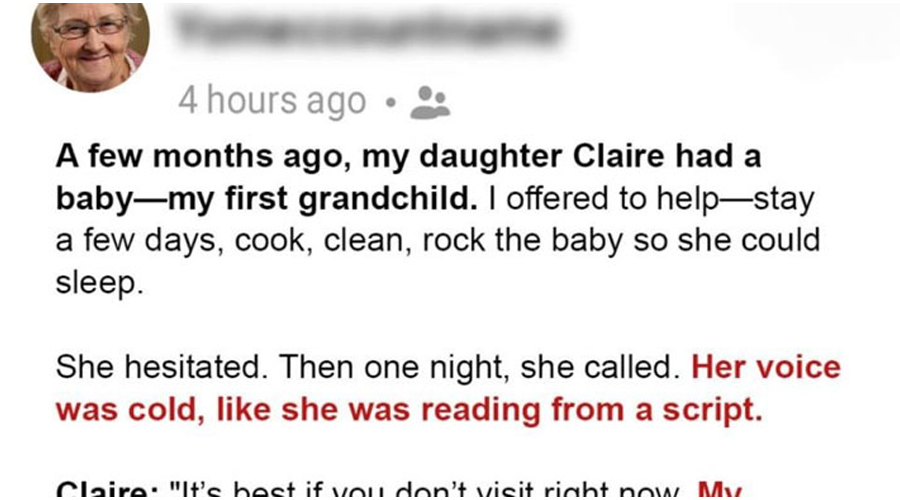 My Daughter Banned Me from Seeing My Grandchild Because Her Husband Doesn’t Want…