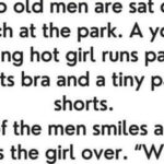 Old Men Sitting On A Bench We’ve Chuckled With Tears