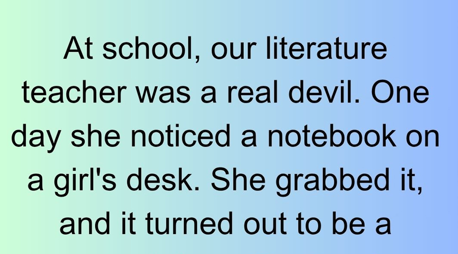 The Day a Classmate Stood Up to a Cruel Teacher