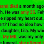 After My Husband Passed, My Mother-in-Law Whispered to My Daughter, ‘She’s Not Your Mother Anymore’