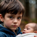 “Auntie, could you please take care of my little brother? He’s just five months old, terribly skinny from hunger, and desperately needs to be fed.”