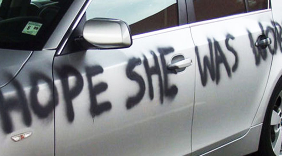 Someone Wrote ‘Hope She Was Worth It’ on My Car…