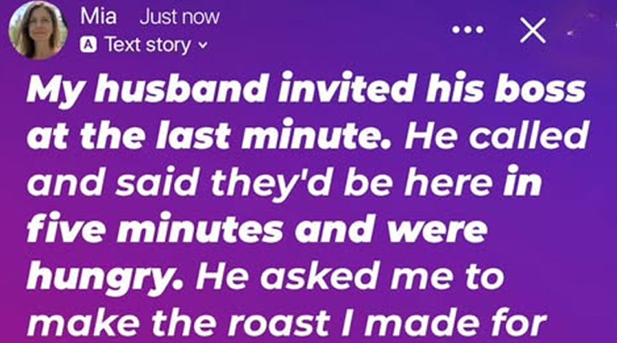 My Husband Invited His Boss at the Last Minute — He Was Shocked When He Sat at Our Table