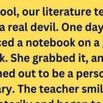The Day a Classmate Stood Up to a Cruel Teacher