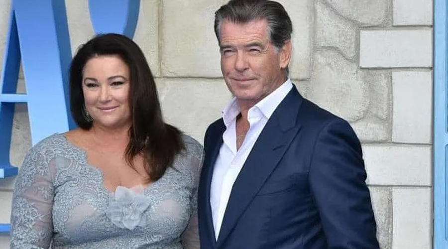 “I love her like this.” Pierce Brosnan stunned fans with a photo of his plumped-up wife