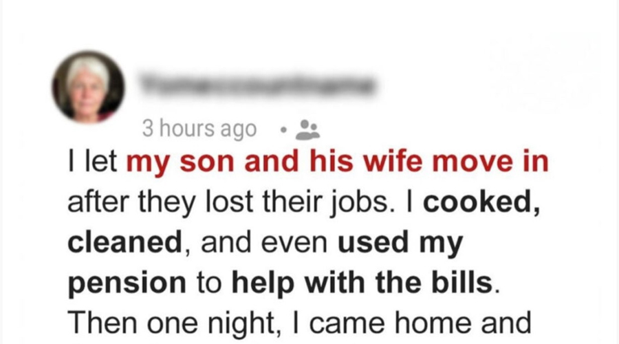 I Let My Son and His Wife Live in My House, But They Kicked Me Out – Karma Made Them Pay