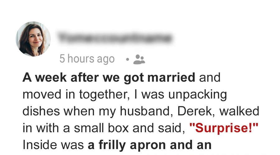 A Week After We Moved in Together, He Handed Me a ‘House Uniform’—He Wasn’t Ready for What Came Next