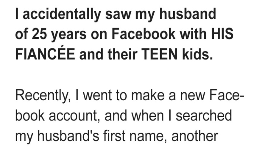 3 Baffling Life-Stories about Women Finding out Their Husbands and Dad Have Second Families