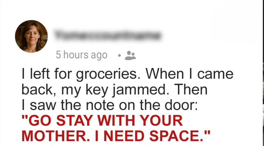 My Husband Kicked Me Out to