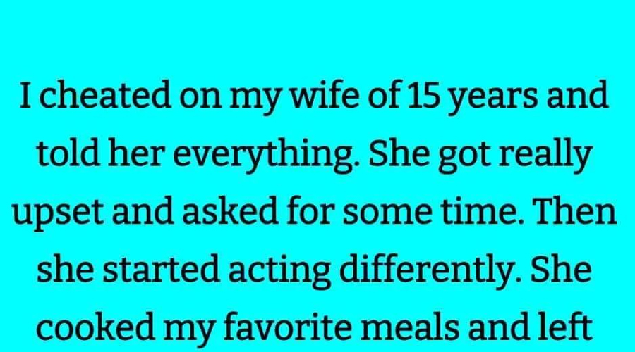 Sean’s Heartfelt Confession: Cheating on His Wife and Her Unexpected Reaction”