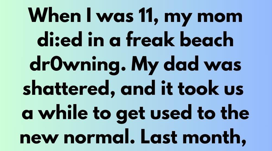 When I was 11, my world was turned upside down when my mom….