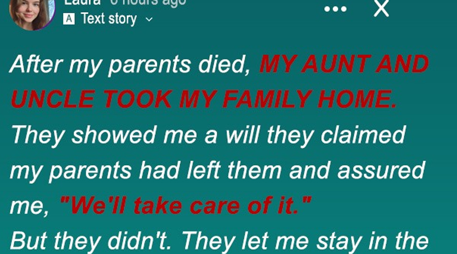 After My Parents Died, My Aunt and Uncle Took My Family Home and Let Me Live in the Basement—Years Later, I Discovered Their Big Lie