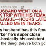 My Husband Went on a Work Trip with His Female Colleague—Hours Later, He Called Me in Tears