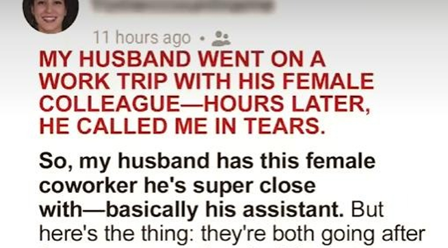 My Husband Went on a Work Trip with His Female Colleague—Hours Later, He Called Me in Tears