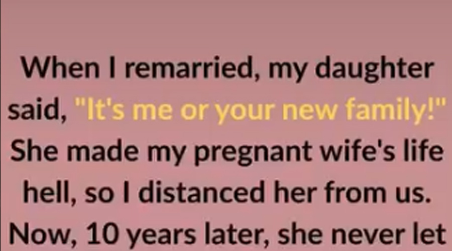 I Prioritized My Pregnant Wife’s Comfort and Pushed My Daughter Away