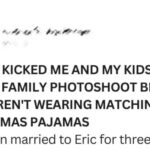 My MIL Kicked Me and My Kids Out of a Family Photoshoot Because We Weren’t Wearing Matching Christmas Pajamas