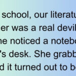 The Day a Classmate Stood Up to a Cruel Teacher