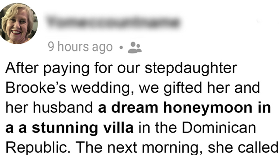 We Paid for My Stepdaughter’s Honeymoon, but She Called Us ‘Cheap’ — So We Taught Her a Lesson in Respect
