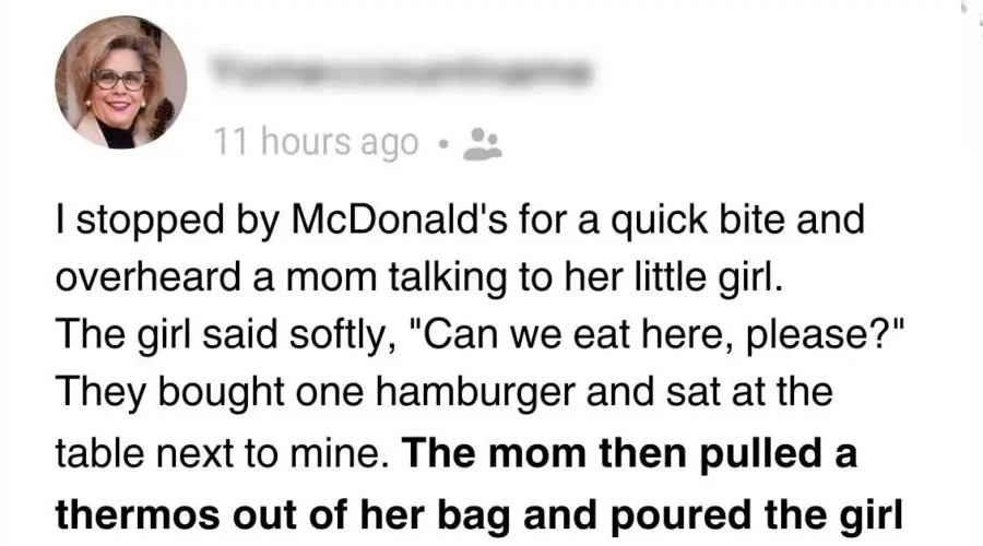 A Happy Meal and a Heart Full of Sorrow
