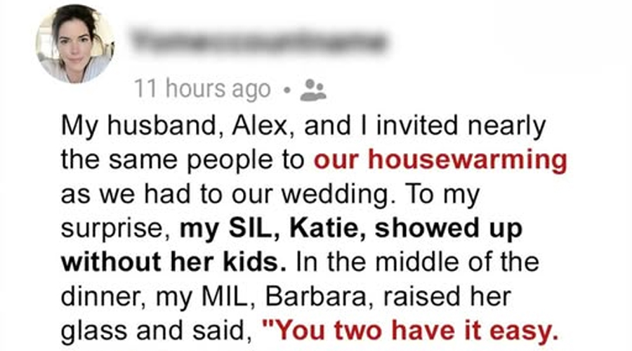 At Our Housewarming, My Husband and MIL Demanded We Give Our Apartment…