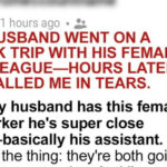 My Husband Went..