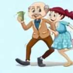 A 90 year-old man marries a beautiful 25 year-old woman..