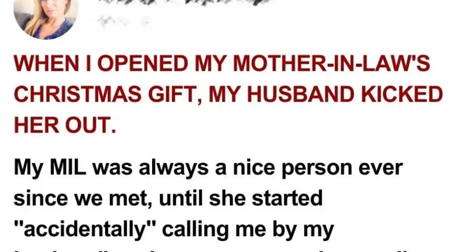 I Opened My Mother-in-Law’s Christmas Gift & My Husband Kicked Her Out Because of It