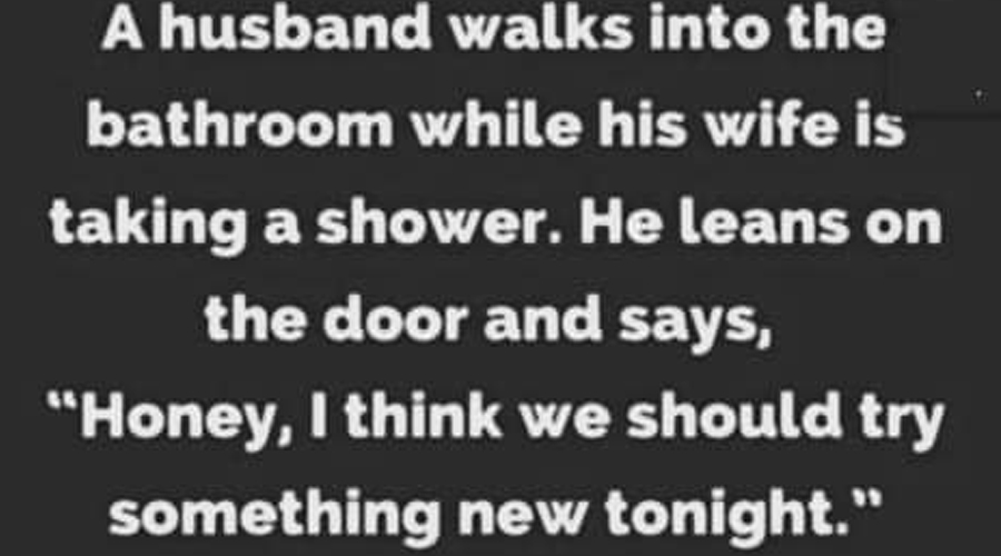 Confession for the Shower
