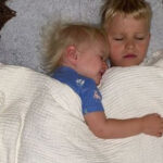 MY KIDS ESCAPED THEIR OWN BEDS, AND I FOUND THEM SLEEPING TOGETHER LIKE THIS