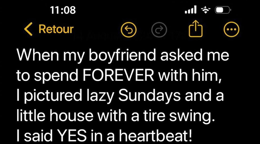 Woman Realizes Her Man Has Betrayed Her the Moment He Proposes to Her — Story of the Day